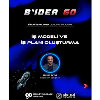 B'ıdea Go Demoday Programı 2026 1. Çağrısı Kapsamında İlk Eğitimimizi Başarıyla Gerçekleştirdik!