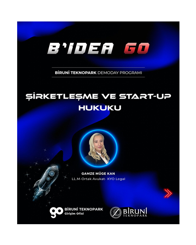 B’IDEA GO Demoday Programı 2026 | 1. Çağrı Yedinci Oturumu Başarıyla Tamamlandı!