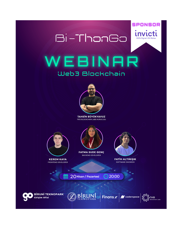 Web3 Blockchain Webinarı ile Ekosisteme Güçlü Başlangıç ve Hackathon Fırsatını Keşfet!