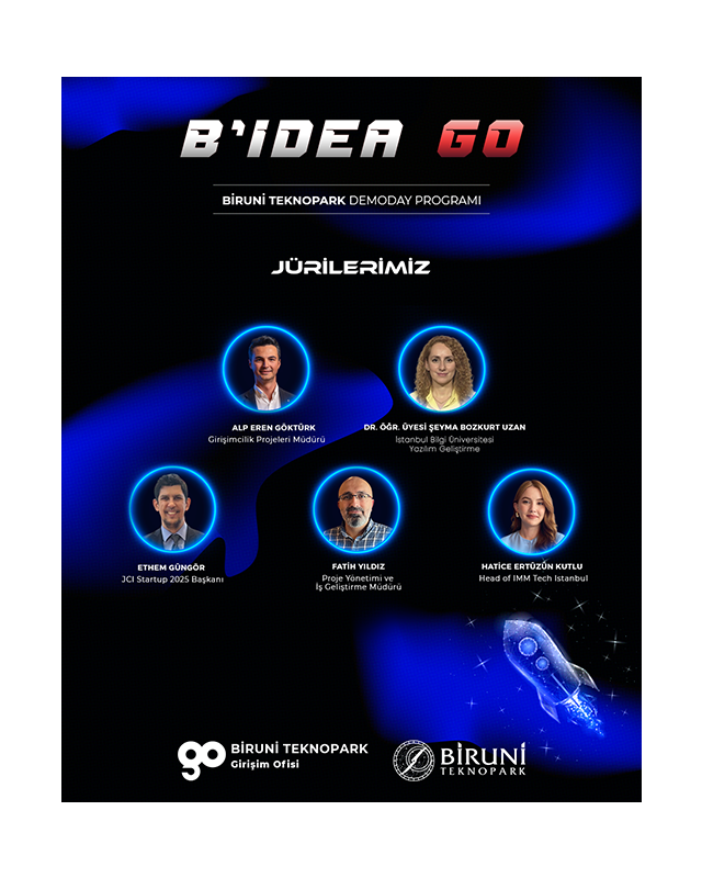 B’IDEA GO Demoday Programı Jüri Kadromuzla Girişimcilik Finali İçin Geri Sayım Başladı!