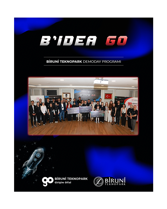 Biruni Teknopark Girişim Ofisi B’IDEA GO Demoday 2026/1’de Kazananlar Belli Oldu!