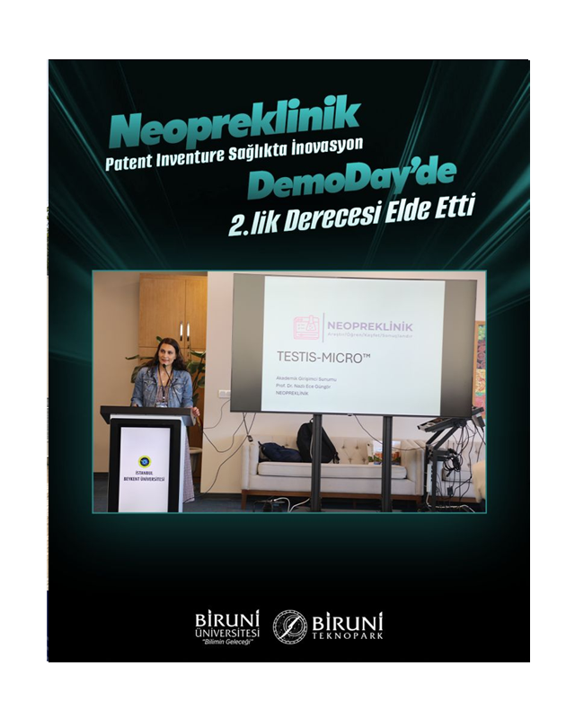 Sağlıkta İnovasyon Başarısı: Biruni Üniversitesi Akademisyenimiz Prof. Dr. Nazlı Ece Güngör Aksoy 2. Oldu!