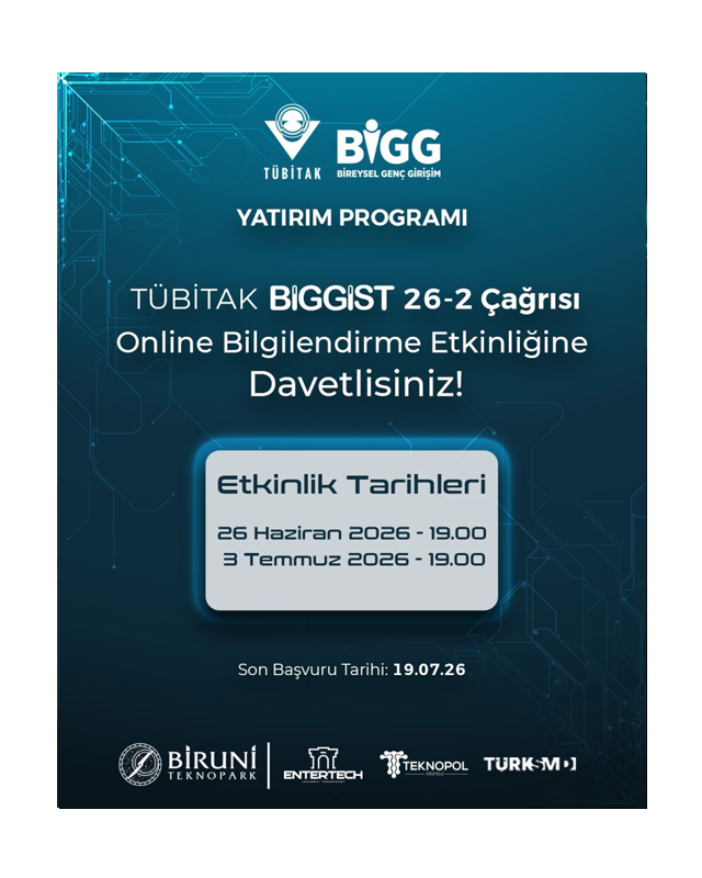 Biruni Teknopark Girişim Ofisi, Entertech İstanbul Teknokent İş Birliği ile BİGGİST Konsorsiyumu’nda!