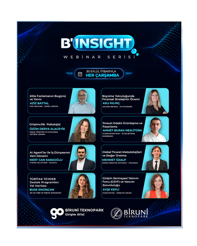 “Biruni Insight” Webinar Serisi Başlıyor!