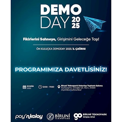Biruni Teknopark ikinci Ön Kuluçka Demoday'inde 8 girişimci adayı, fikirlerini geleceğe taşıyor!