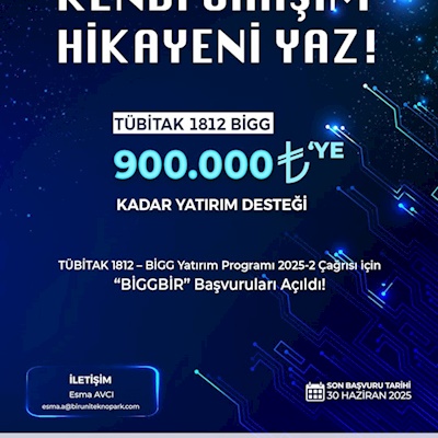Biruni Teknopark ile Kendi Girişim Hikayeni Yaz!