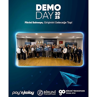 Biruni Teknopark Ön Kuluçka Demoday 2025/2’de Kazananlar Belli Oldu, Ödüller Sahiplerini Buldu!