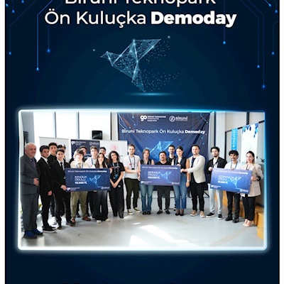 Biruni Teknopark Ön Kuluçka Demoday Programı ile Girişimcilik Rüzgarı Esti!
