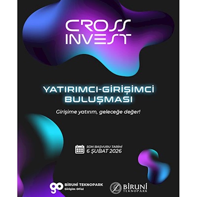 CrossInvest Girişimci – Yatırımcı Programı Başlıyor: Girişime yatırım, geleceğe değer!