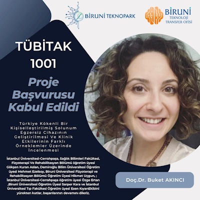 Doç.Dr. Buket AKINCI’nın TÜBİTAK 1001 PROJE BAŞARISI